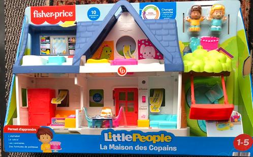 Little people “ Maison des copains” - Fischer Price - NIEUW, Kinderen en Baby's, Speelgoed | Fisher-Price, Nieuw, Ophalen of Verzenden