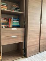 Kledingkast met matchende boekenkast, Huis en Inrichting, 25 tot 50 cm, 100 tot 150 cm, Met plank(en), Gebruikt
