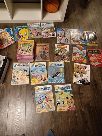 Verschillende stripverhalen jump, jommeke, samson beschikbaar voor biedingen