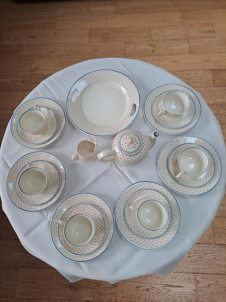 Zeldzame antieke Nimy „La Nimette” koffieset voor kinderen, Antiek en Kunst, Antiek | Servies compleet, Ophalen of Verzenden
