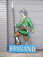 Publicité pour la bière BRIGAND, Comme neuf, Enlèvement, Panneau publicitaire