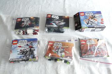 lego star wars microfighters serie 2 75072, 75073, 75074, 75 beschikbaar voor biedingen