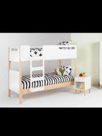 Made (Linus) stapelbed met lattenbodems en matrassen, Ophalen, 160 tot 180 cm, 200 cm, Stapelbed