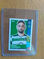 Topps Champions League Bruno Fernandes, Ophalen of Verzenden, Zo goed als nieuw
