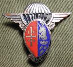 FRANCE / HUSSARD PARACHUTISTE. ( GERVASI / USA. ), Envoi, Armée de terre, Emblème ou Badge