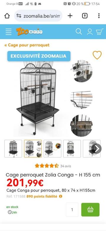 Cage perroquet 