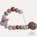 Kerst speenkoord kerstman roze pasteloranje wit goud, Kinderen en Baby's, Verzenden, Nieuw, Overige typen