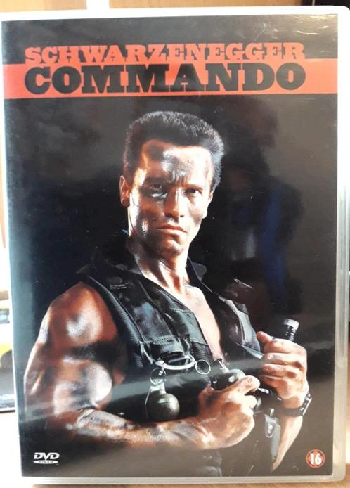 DVD Commando / Arnold Schwarzenegger, Cd's en Dvd's, Dvd's | Actie, Zo goed als nieuw, Actie, Ophalen