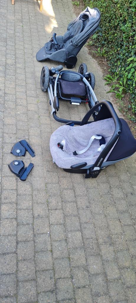 Poussette, Kinderen en Baby's, Kinderwagens en Combinaties, Gebruikt, Kinderwagen, Maxi-Cosi, Verstelbare duwstang, Ophalen