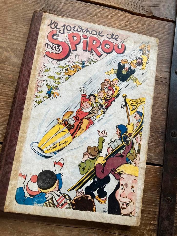 SPIROU RECUEIL ancien ALBUM numéro 13 de Janvier 1943 TOP!, Livres, BD, Comme neuf, Une BD, Enlèvement ou Envoi