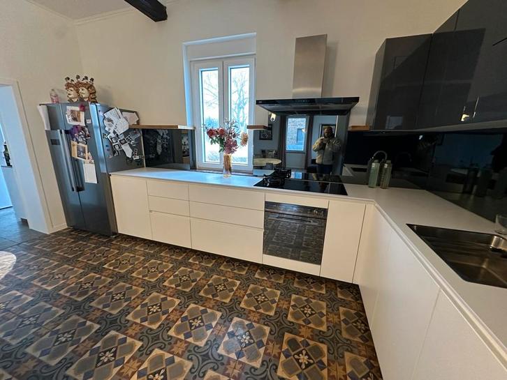 Cuisine, Huis en Inrichting, Keuken | Complete keukens, Zo goed als nieuw, Grijs, Ophalen