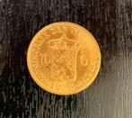 10 nederlandse gulden gouden tientje, Timbres & Monnaies, Métaux nobles & Lingots, Or, Enlèvement ou Envoi