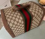 Véritable Beauty Case Gucci - Années 80, Ophalen of Verzenden, Gebruikt, Beige, Overige typen