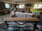 Mooie grote oude landelijke kloostertafel, Huis en Inrichting, Ophalen, Gebruikt, Landelijke