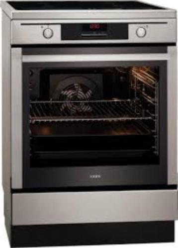 AEG 68476IU-MN kookfornuis vrijstaand inductie+oven, Elektronische apparatuur, Fornuizen, Ophalen, Gebruikt, 60 cm of meer, 4 kookzones