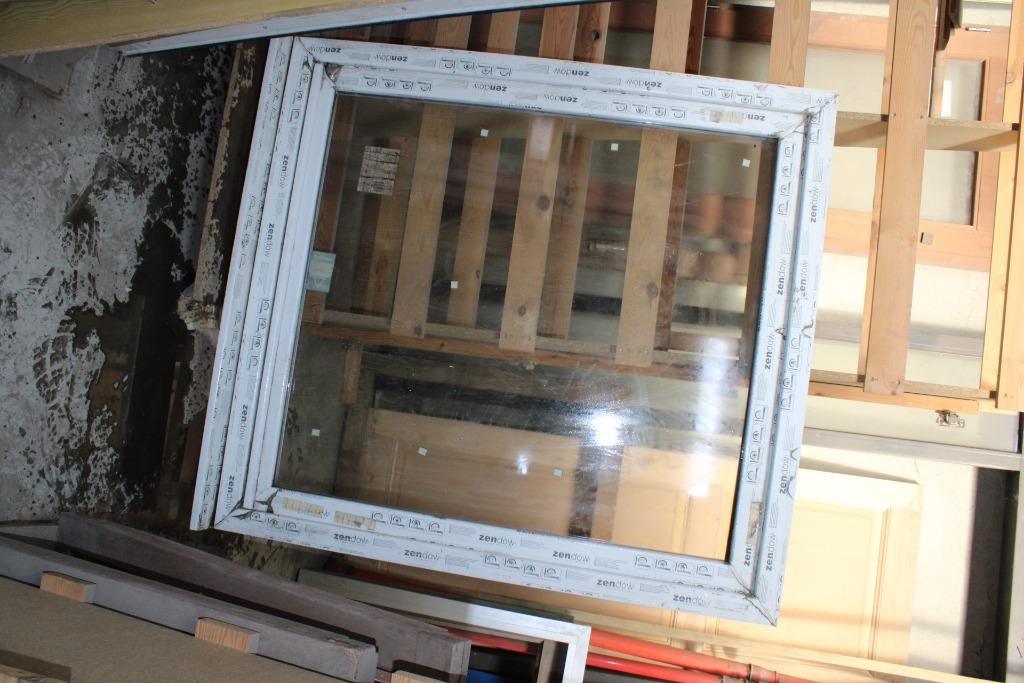 portes fenêtres en pvc et meranti, Bricolage & Construction, Vitres, Châssis & Fenêtres, Enlèvement