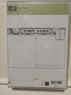 Stampin Up stempel Post Card, Ophalen, Zo goed als nieuw, Houten stempel