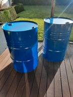 Lege olievaten 200 L, Ophalen