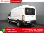 Ford Transit 350 2.0 TDCI 130 pk Aut. L3H2 Trend NIEUW Cruis, Auto's, Automaat, Parkeersensor, Wit, Bedrijf