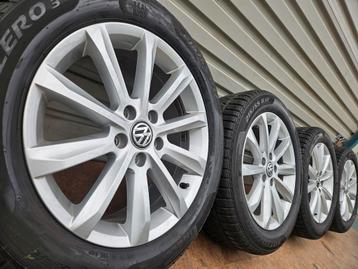 17 inch org Vw Passat Troc Caddy Touran Arteon velgen banden, Enlèvement ou Envoi