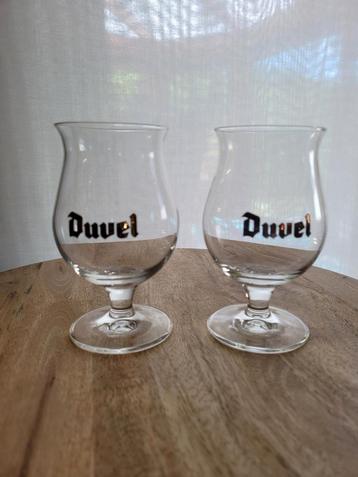 2 kleine Duvel glazen, nieuw  beschikbaar voor biedingen