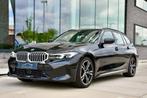 BMW 330iAs Touring **M-Sport**, Automaat, Achterwielaandrijving, Leder en Stof, Zwart