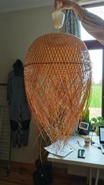 Atmosphera Hanglamp Elis Bamboo, Huis en Inrichting, Lampen | Hanglampen, Ophalen, Nieuw, Naturel, 50 tot 75 cm