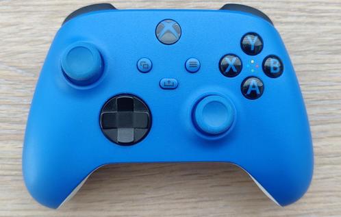 Manette Xbox "Shock Blue", Games en Spelcomputers, Spelcomputers | Xbox | Accessoires, Gebruikt, Xbox Series X, Xbox Series S