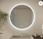 Verwarmde spiegel dimbare / kleurinstelbare LED verlichting, Huis en Inrichting, Woonaccessoires | Spiegels, Rond, Nieuw, Ophalen of Verzenden