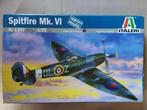 Italeri Spitfire Mk. VI 1/72, mod. 1307, Hobby en Vrije tijd, Modelbouw | Vliegtuigen en Helikopters, Nieuw, Vliegtuig, Italeri