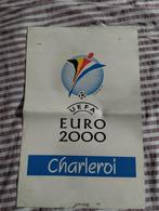Euro 2000 Charleroi affiche officiel, Divers, Utilisé, Enlèvement ou Envoi