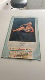 Calendrier Pinup Paddle avec MAC 1959, Collections, Marques & Objets publicitaires, Enlèvement ou Envoi