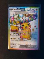 Pikachu ex van surging sparks, Ophalen, Nieuw, Losse kaart, Foil