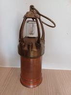 Oude mijnwerkerslamp / mijnlamp, Ophalen of Verzenden