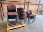 Te koop: 23 stijlvolle bruine designstoelen als nieuw!, Ophalen, Zo goed als nieuw, Bruin