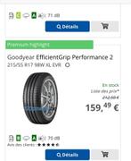 Goodyear 4 pneus 7mm conduit 300km!!, Autos : Pièces & Accessoires, Pneus & Jantes, Pneu(s), Pneus été, Neuf