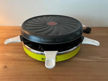 Tefal raclette & grill colourmania - 6 pers beschikbaar voor biedingen