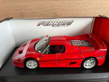 Ferrari F50 - Burago race&play 1/18 Zie foto’s top !
