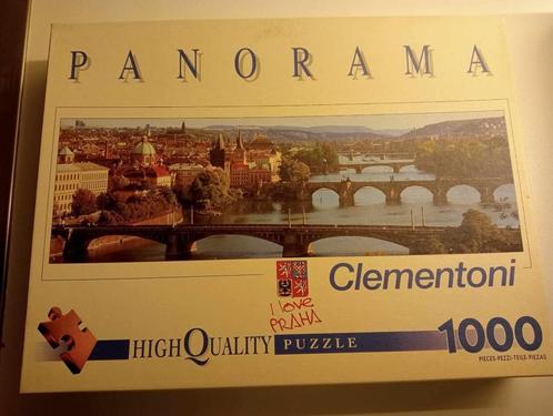 Panorama Puzzel - Bridges of Prague - 1000 stukjes, Hobby & Loisirs créatifs, Sport cérébral & Puzzles, Comme neuf, Puzzle, 500 à 1500 pièces