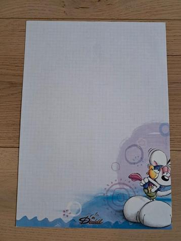 Feuille bleue A4 Diddl D'Oro, Enlèvement ou Envoi, Diddl, Neuf, Papier, Carte ou Papeterie