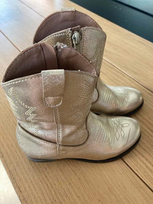 Laarsjes goud - Milo & Mila - maat 30, Kinderen en Baby's, Kinderkleding | Schoenen en Sokken, Zo goed als nieuw, Laarzen, Jongen of Meisje