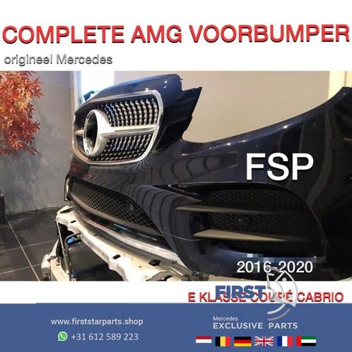 W213 W238 AMG VOORBUMPER COMPLEET + DIAMOND GRIL origineel M, Auto-onderdelen, Carrosserie, Bumper, Mercedes-Benz, Voor, Gebruikt