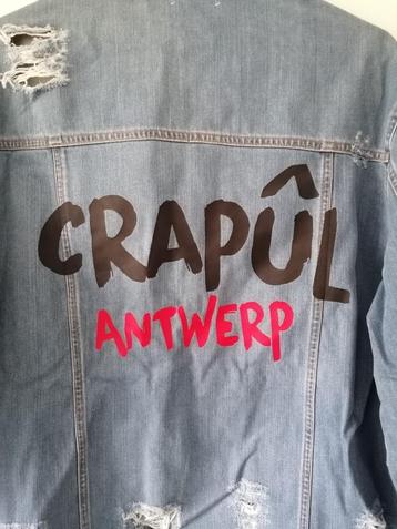 Jeansjas Crapûl Antwerp, Enlèvement ou Envoi, Neuf, Taille 48/50 (M), Antwrp