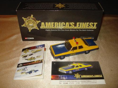 CORGI Dodge Monaco New-York State Police America's Finest, Hobby & Loisirs créatifs, Voitures miniatures | 1:43, Neuf, Voiture