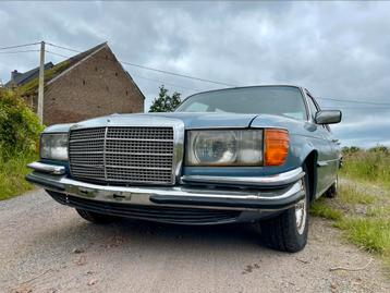 Mercedes 280SEL W116 1974 6 cylindres automatique 