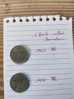 Albert I nikkel 1 frank Bonnetain, Postzegels en Munten, Munten | België, Setje, Overig, Ophalen