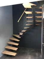 Op maat gemaakte metalen trap + leuning, Doe-het-zelf en Bouw, Nieuw, Escalier, Verzenden