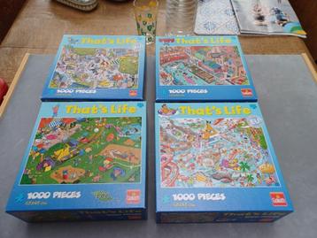 Puzzels THAT ´S LIFE 1000 stukken aan 5 euro per stuk  beschikbaar voor biedingen