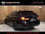 BMW 530e Touring Alu18"/Leder/SportZet/Led *1j garantie*, Automaat, 4 cilinders, Zwart, 5 deurs