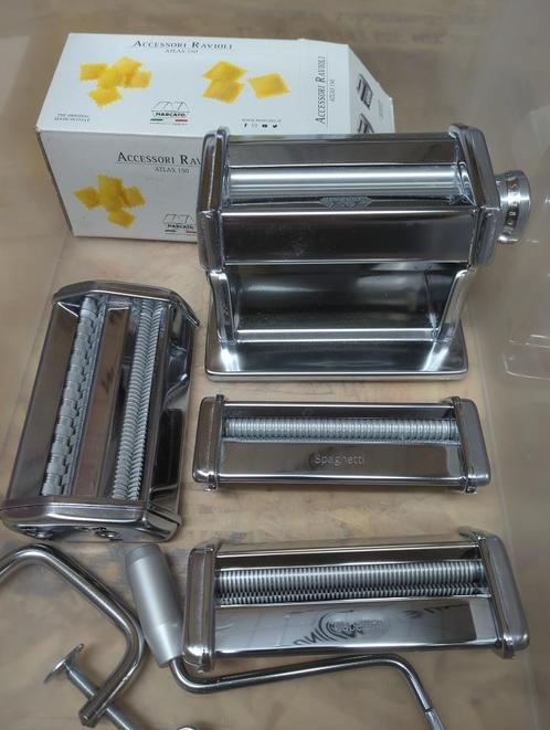 Atlas 150 Pastamachine Chrome, Huis en Inrichting, Keuken | Keukenbenodigdheden, Gebruikt, Ophalen of Verzenden